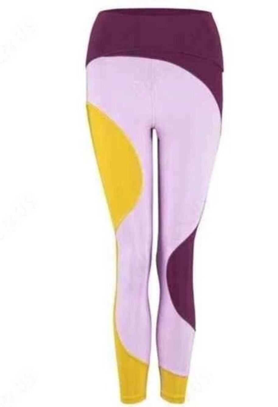 Lululemon x Roksanda Inner Expanse Tights Women's SZ 12 Multicolor Colorblock